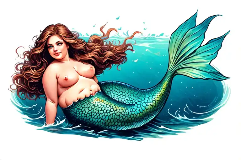Chubby Mermaid