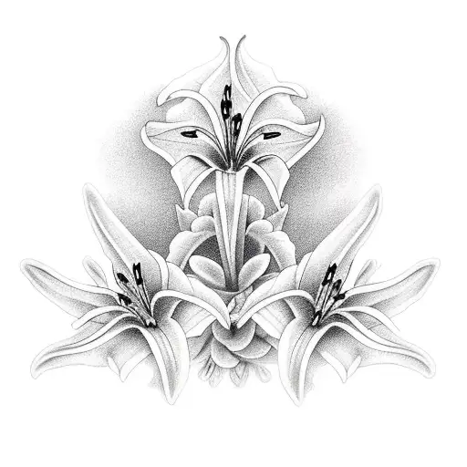 Asiatic Lily Biblically Accurate Angel