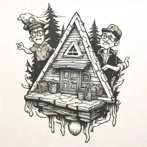 Cartoon Gravity Falls