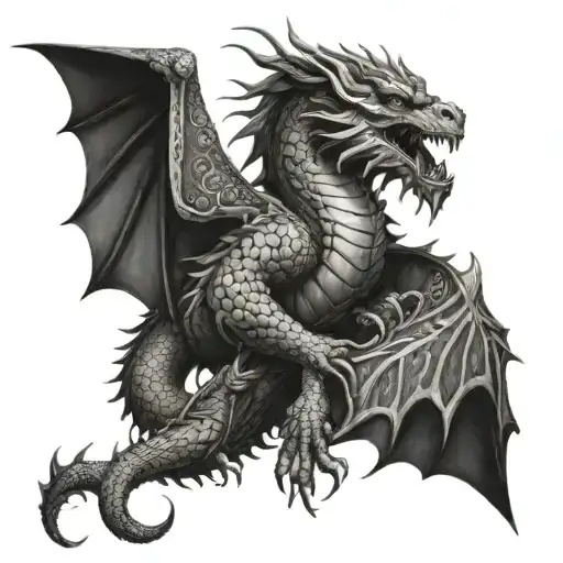 Persian Dragon Warroir