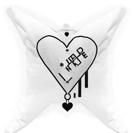 Heart-shaped Globe With A Heart Monitor Line Showing A Spike And The Words 'God Saved Me'