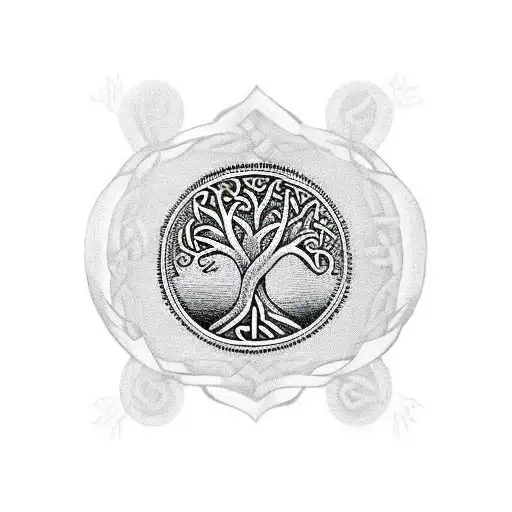 Celtic Tree Of Life Small Sleeve