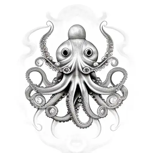 Octopus In Steam Punk