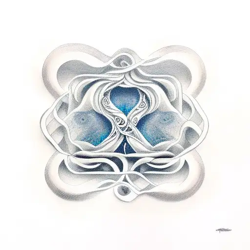 Lettering Marina Inside A Wave