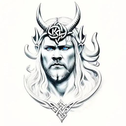 The Norse God Freyr