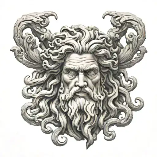 Zeus Medusa Holding The Head