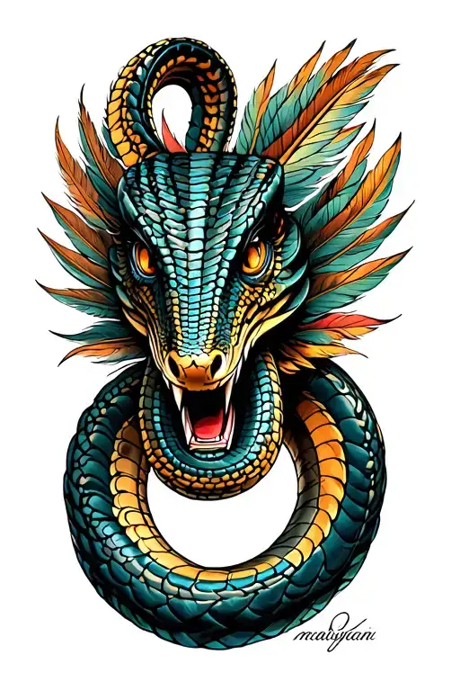 Feathered Serpant Mayan