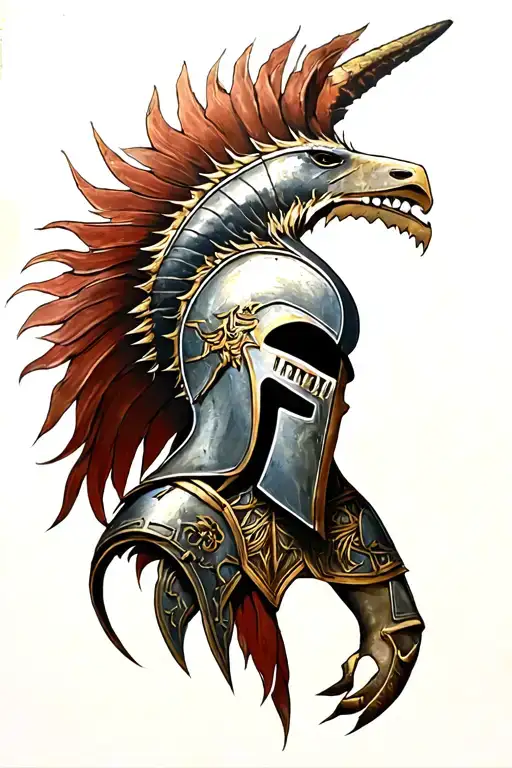 Spartan With A Pegase