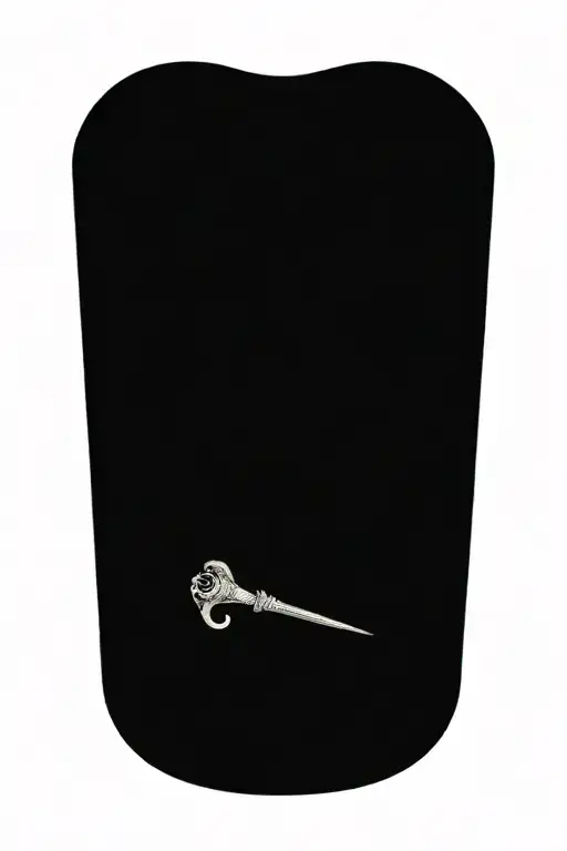 Coraline Inspired Beldam's Sewing Needle Hand Half Sleeve