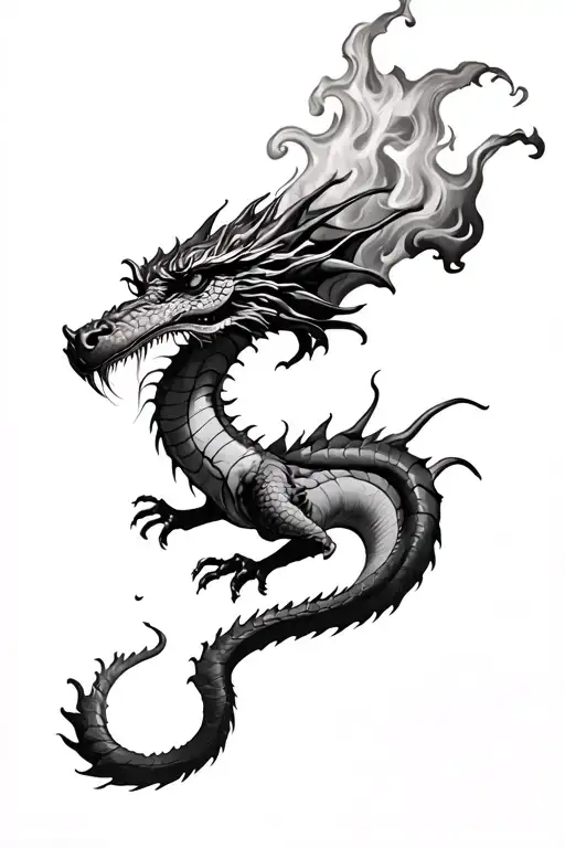 Dragon Breathing Fire