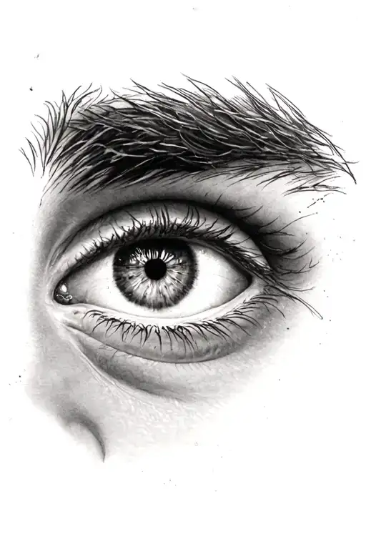 Male Realistic Eye