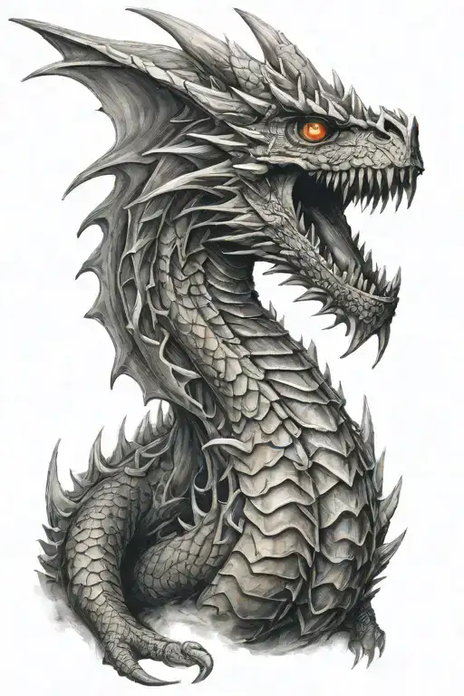 Deathwing Like Dragon Wrapped