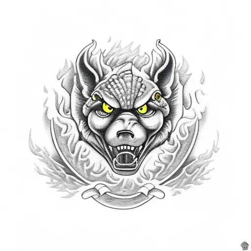 Firefighter In Forest