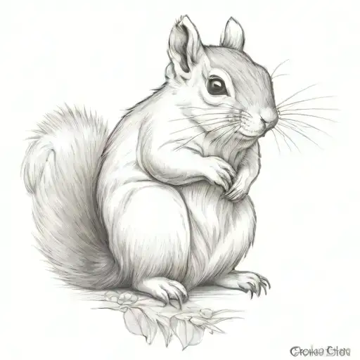 Father Daughter Sophie Squirrel