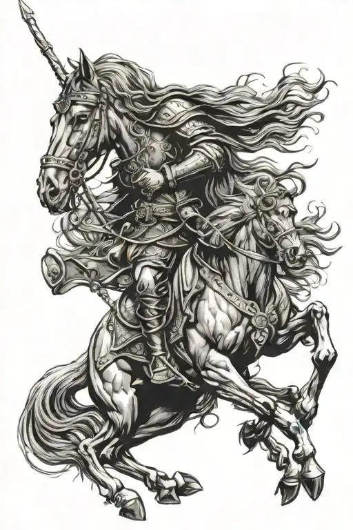 Vlad The Impaler On Horse