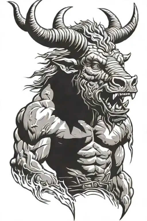 Angry Minotaur