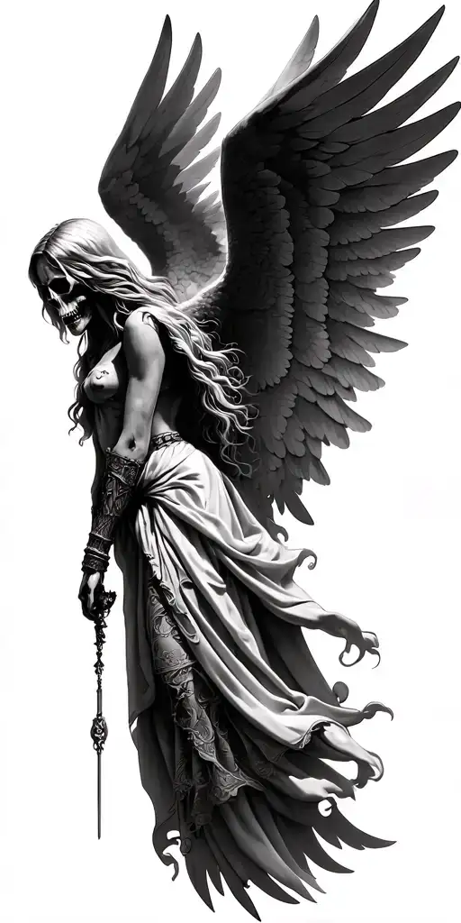 Death Watch Angel With Wings