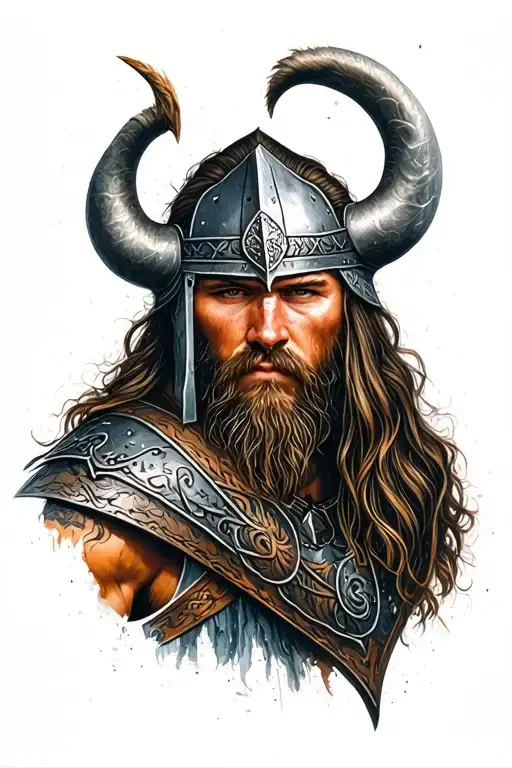 Viking Warrior Surrounded