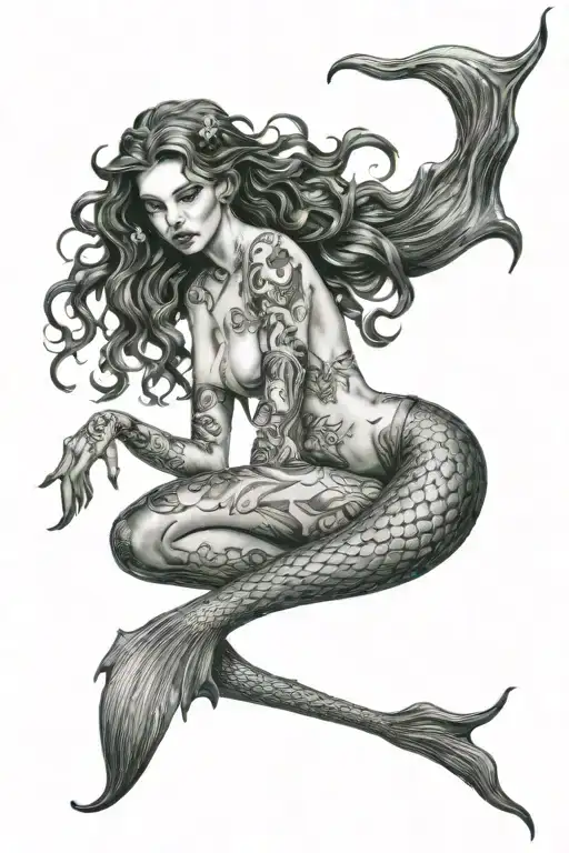 Mermaid Horor Gloomy Succubus Charm Movement