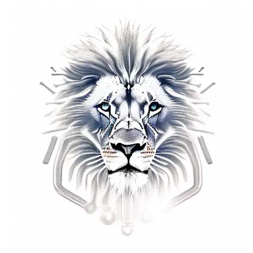 A Realistic Lion With Robotic Enhancements