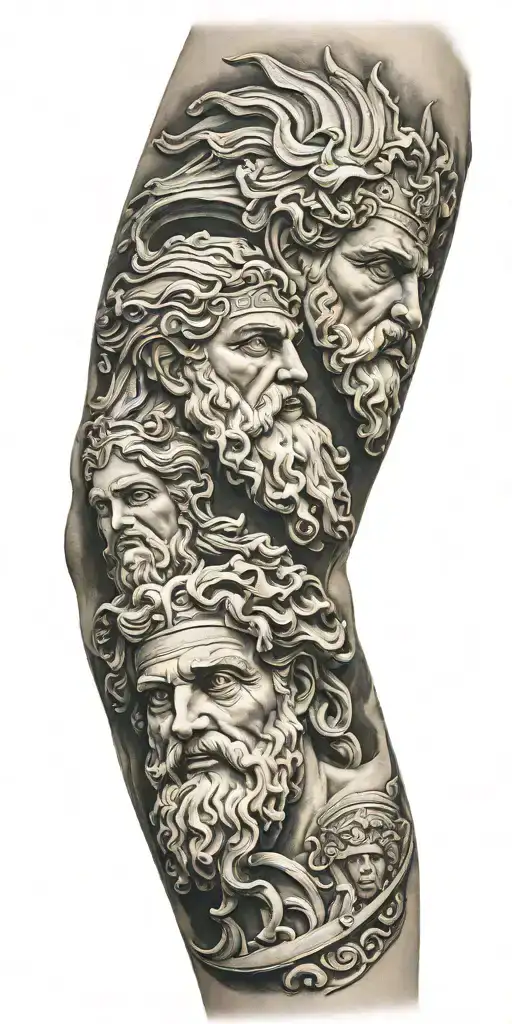 Greek Gods Arm Sleeve
