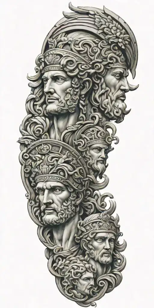 Greek Gods Arm Sleeve