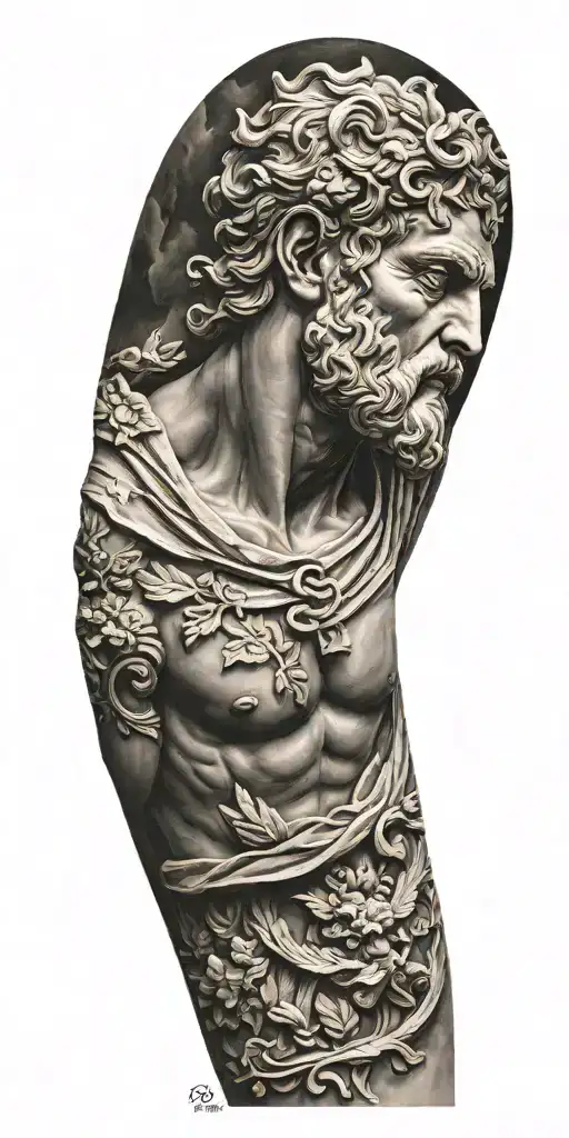 Greek Gods Heavens Sleeve