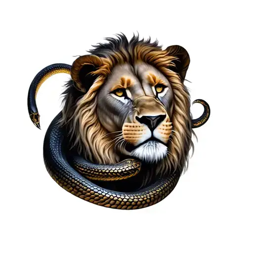 Lion Panthere Serpent