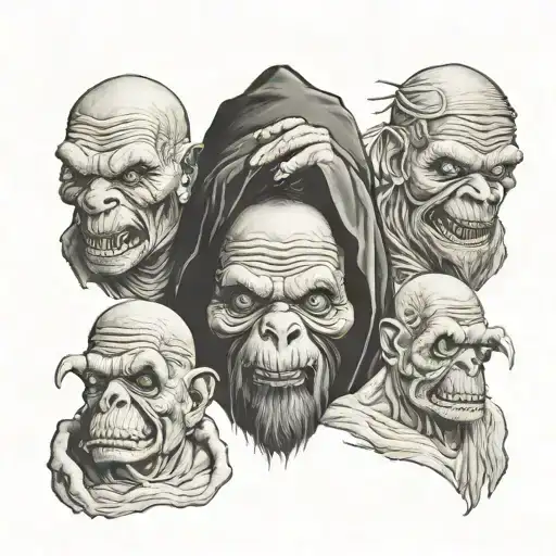 Dark Evil Speak No Evil