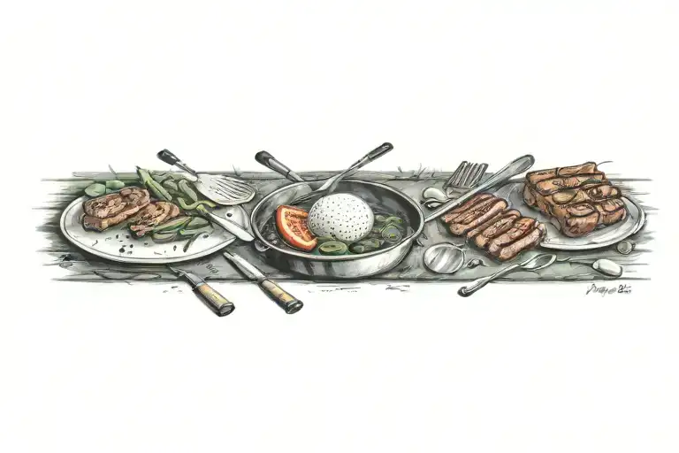 Golf Course Grilling Barbecue