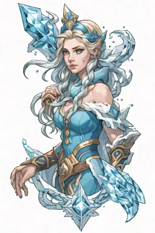 Icy Crystal Maiden Dota 2