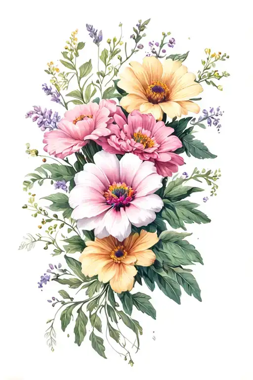 August And March Birth Flowers
