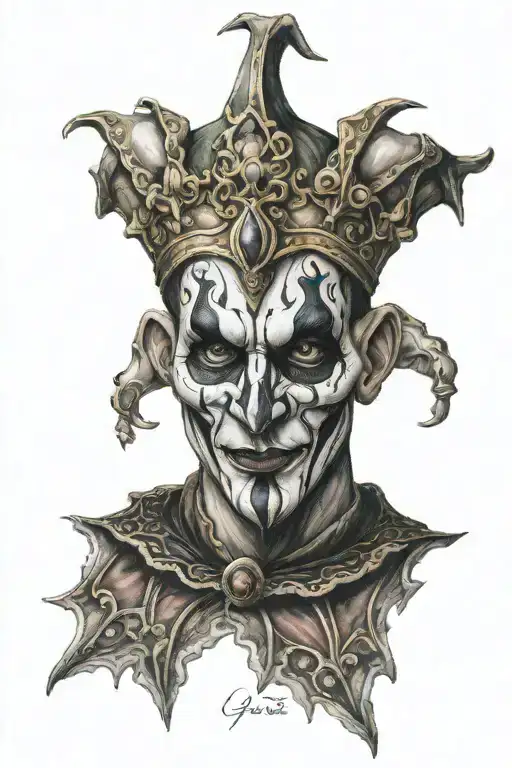 Jester Venice Mask Evil