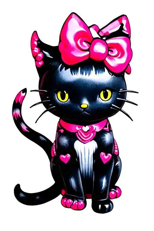 Hello Kitty Satanica Cat