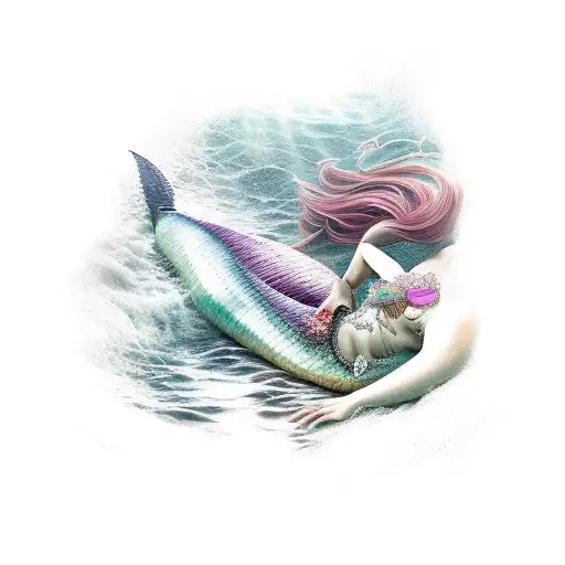 Mermaid Sinister Fear Full Body