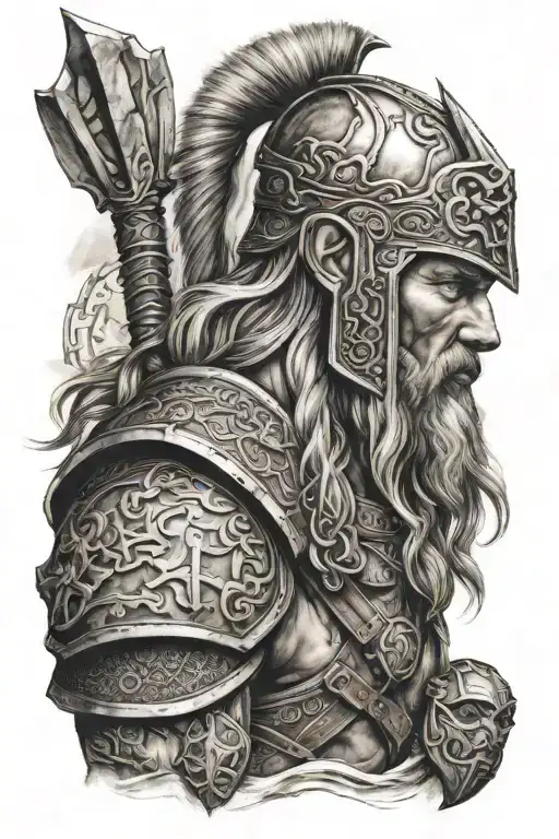 Norse Mythology Warrior