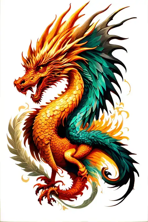 Dragon And Phoenix