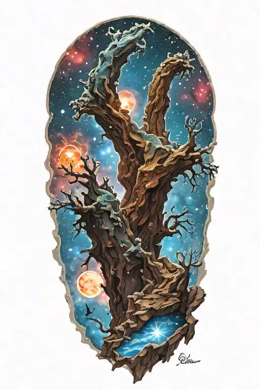 Pillars Of Creation Tattoo