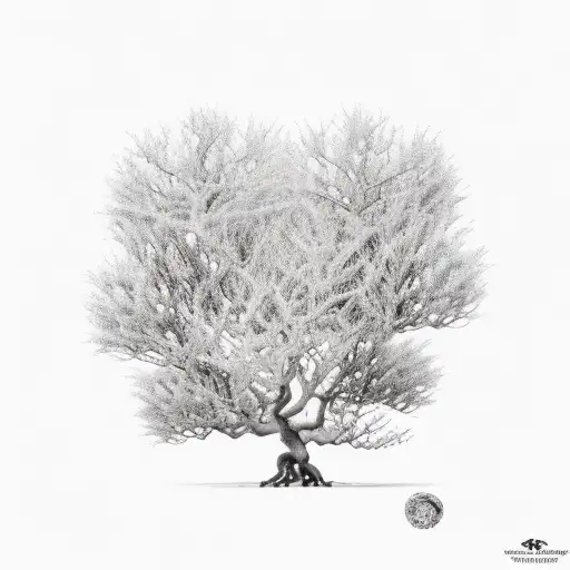 Orange Tree With Roots