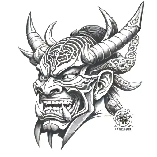 Hannya Samurai Warrior
