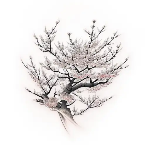 Katana Dissolves Into Cherry Blossoms