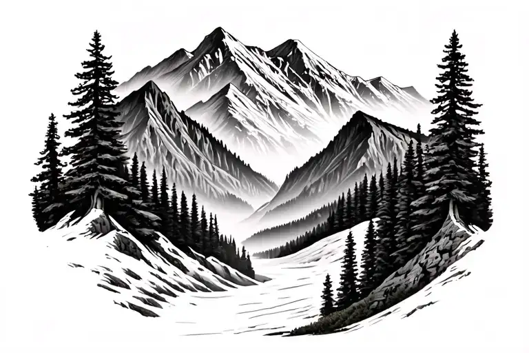Mountain Scene