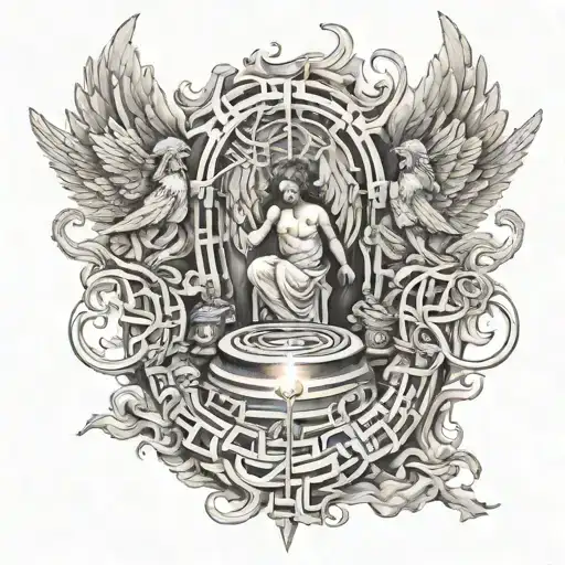 Angels Maze Fire Resurrection