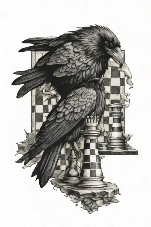 Raven And Chess Rock