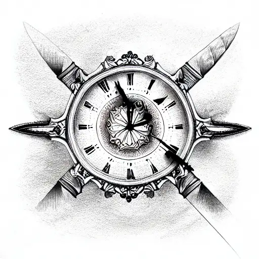 Sword And Clock
