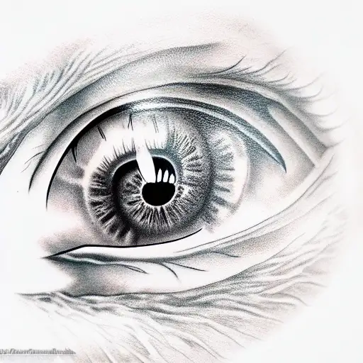 Dragon Eye From Under The Skin