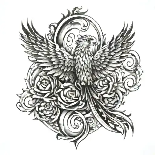 Phoenix On Armband Along With Believe Written