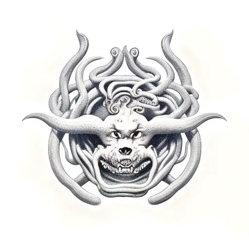 Medusa Charon Cerberus Styx