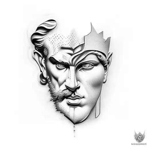 Greece God In Forearm