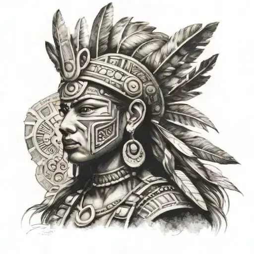 Female Aztec Warrior